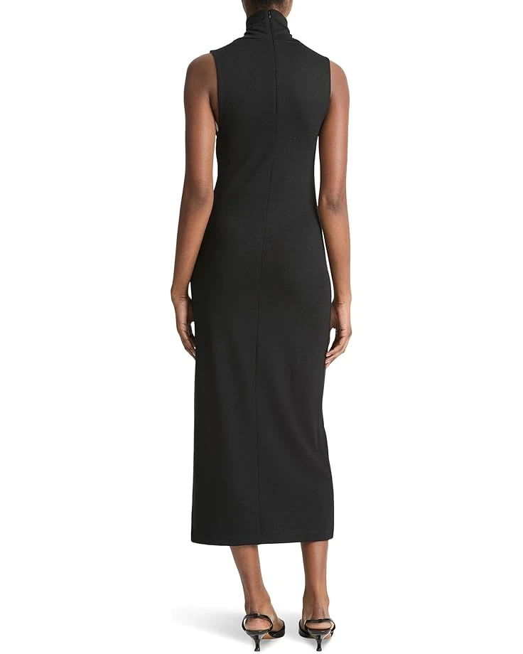 Vince Sleeveless Turtleneck Dress with Side Slit | Dresses 4 Vince Sleeveless Turtleneck Dress with Side Slit | Dresses - Image 2