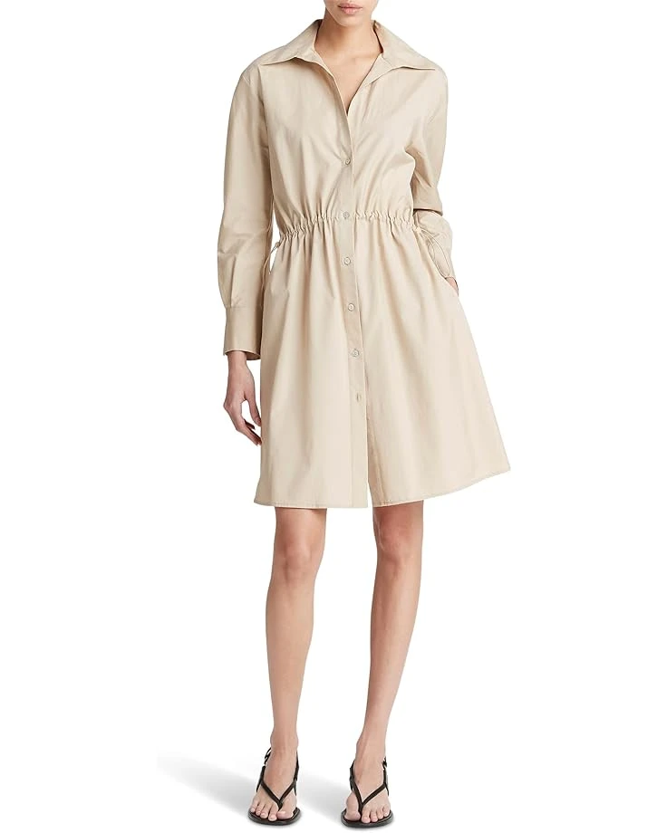 Vince Drawcord Ruched Shirt Dress | Dresses 3 Vince Drawcord Ruched Shirt Dress | Dresses