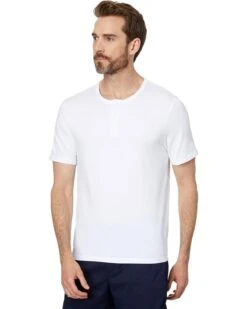 Vince Garment Dye Short Sleeve Henley | Shirts & Tops