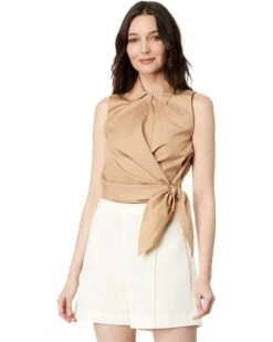 Vince Sleeveless Wrap Shirt | Shirts & Tops