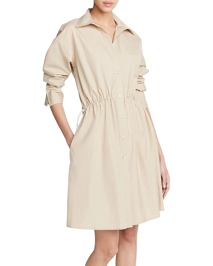 Vince Drawcord Ruched Shirt Dress | Dresses 5 Vince Drawcord Ruched Shirt Dress | Dresses - Image 3