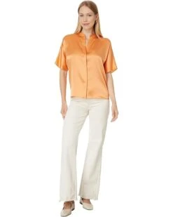 Vince Short Sleeve Dolman Button Down Blouse | Shirts & Tops -Classy Shoe Shop 61Uy3BKdZyL. AC SR736920