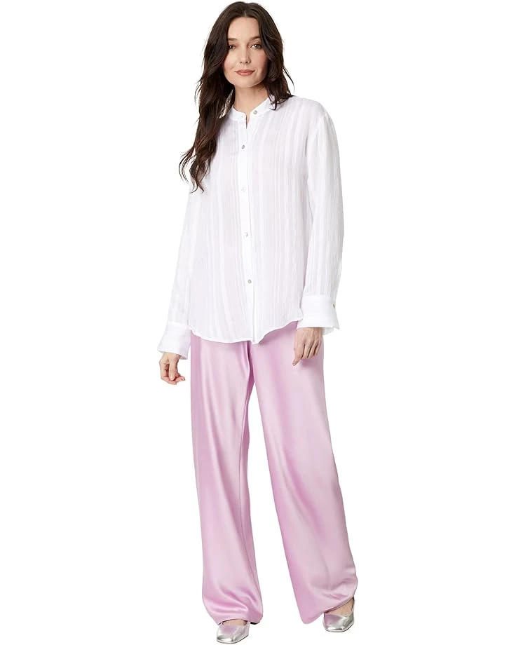 Vince Drapey Stripe Band Collar Shirt | Shirts & Tops 6 Vince Drapey Stripe Band Collar Shirt | Shirts & Tops - Image 4