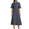 Vince Denim Short Sleeve Shirt Dress | Dresses -Classy Shoe Shop 61aMz1P7RGL. AC SR736920