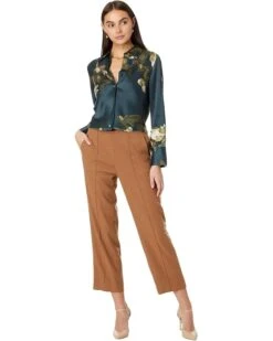 Vince Brushed Wool Mid-Rise Easy Pull-On Pants -Classy Shoe Shop 61gItOix VL. AC SR736920