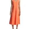 Vince Relaxed V-Neck Pocketed Dress | Dresses -Classy Shoe Shop 61k5V5slkOL. AC SR736920