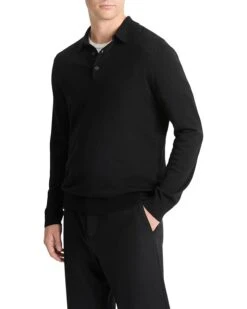 Vince Merino Long Sleeve Polo | Shirts & Tops