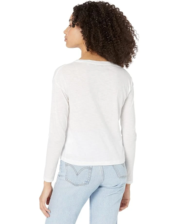 Vince Boxy Long Sleeve 100% Cotton Crew Neck Tee | Shirts & Tops 4 Vince Boxy Long Sleeve 100% Cotton Crew Neck Tee | Shirts & Tops - Image 2