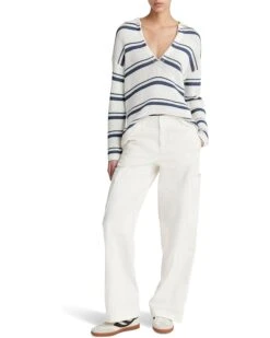 Vince Racked Ribbed Stripe Pullover | Sweaters -Classy Shoe Shop 716P08xR4FL. AC SR736920