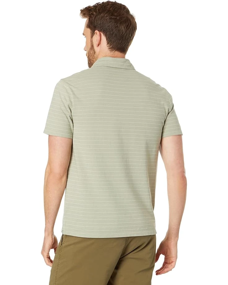 Vince Garment Dye Fleck Stripe Short Sleeve Polo | Shirts & Tops 4 Vince Garment Dye Fleck Stripe Short Sleeve Polo | Shirts & Tops - Image 2
