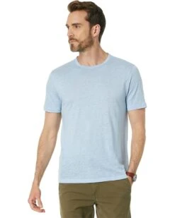 Vince Linen Short Sleeve Crew | Shirts & Tops