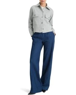 Vince Cropped Jacket | Coats & Outerwear -Classy Shoe Shop 71dsSD8B2aL. AC SR736920