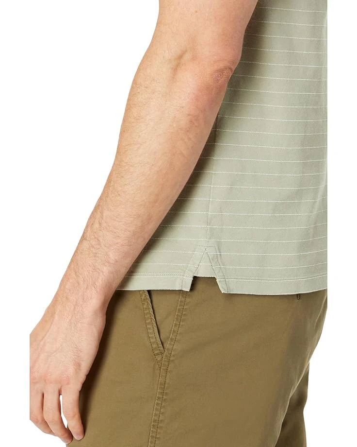 Vince Garment Dye Fleck Stripe Short Sleeve Polo | Shirts & Tops 5 Vince Garment Dye Fleck Stripe Short Sleeve Polo | Shirts & Tops - Image 3