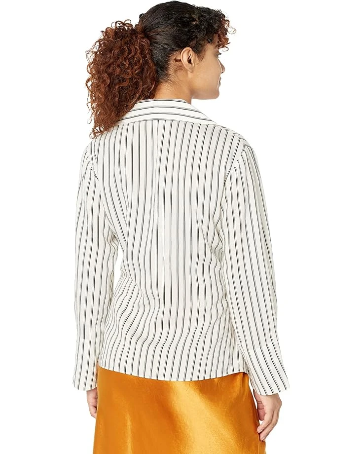 Vince Double Stripe Shaped Long Sleeve Blouse | Shirts & Tops 4 Vince Double Stripe Shaped Long Sleeve Blouse | Shirts & Tops - Image 2