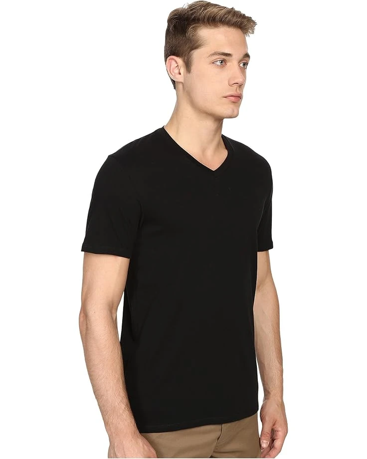 Vince Short Sleeve Pima Cotton V-Neck Shirt | Shirts & Tops 5 Vince Short Sleeve Pima Cotton V-Neck Shirt | Shirts & Tops - Image 4