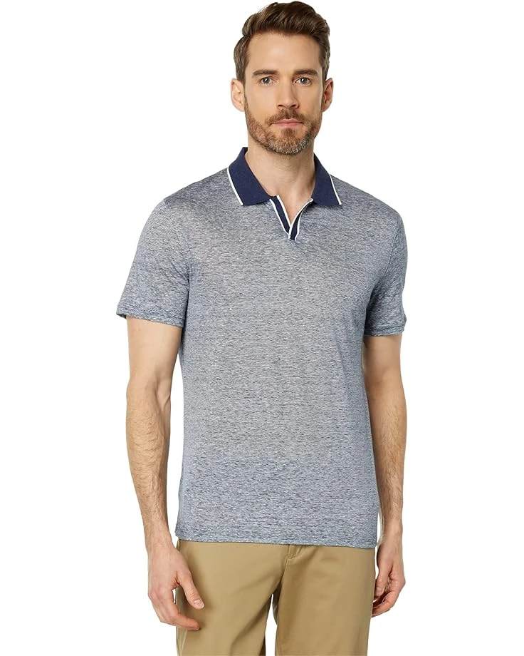 Vince Two-Tone Linen Johnny Collar Short Sleeve | Shirts & Tops 3 Vince Two-Tone Linen Johnny Collar Short Sleeve | Shirts & Tops