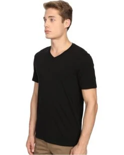 Vince Short Sleeve Pima Cotton V-Neck Shirt | Shirts & Tops 6 Vince Short Sleeve Pima Cotton V-Neck Shirt | Shirts & Tops -Classy Shoe Shop 81ajp3XvG6L. AC SR736920