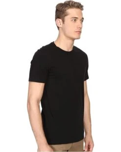 Vince Short Sleeve Pima Cotton Crew Neck Shirt | Shirts & Tops -Classy Shoe Shop 81elRhfxDlL. AC SR736920