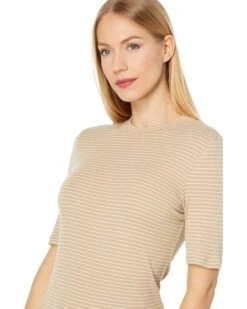 Vince Rib Stripe Elbow Sleeve Crew Tee | Shirts & Tops -Classy Shoe Shop 81fP6wREEkL. AC SR736920