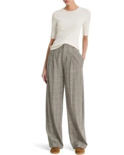 Vince Ribbed Elbow Sleeve Crew Tee | Shirts & Tops -Classy Shoe Shop 81iY LrAmAL. AC SR736920