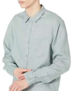 Vince Linen Long Sleeve | Shirts & Tops -Classy Shoe Shop 81psosTJU8L. AC SR736920